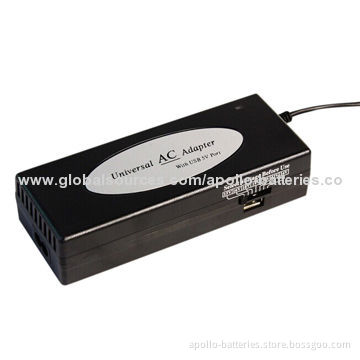 120W Manual Universal Laptop Adapter Charger for Notebook HP/Sony/Dell/Acer/IBM, with 5V/1A USB